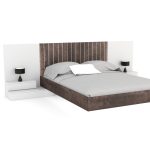 Juego De Dormitorio Matrimonial Respaldo Mesas De Luz CARQUEFOU
