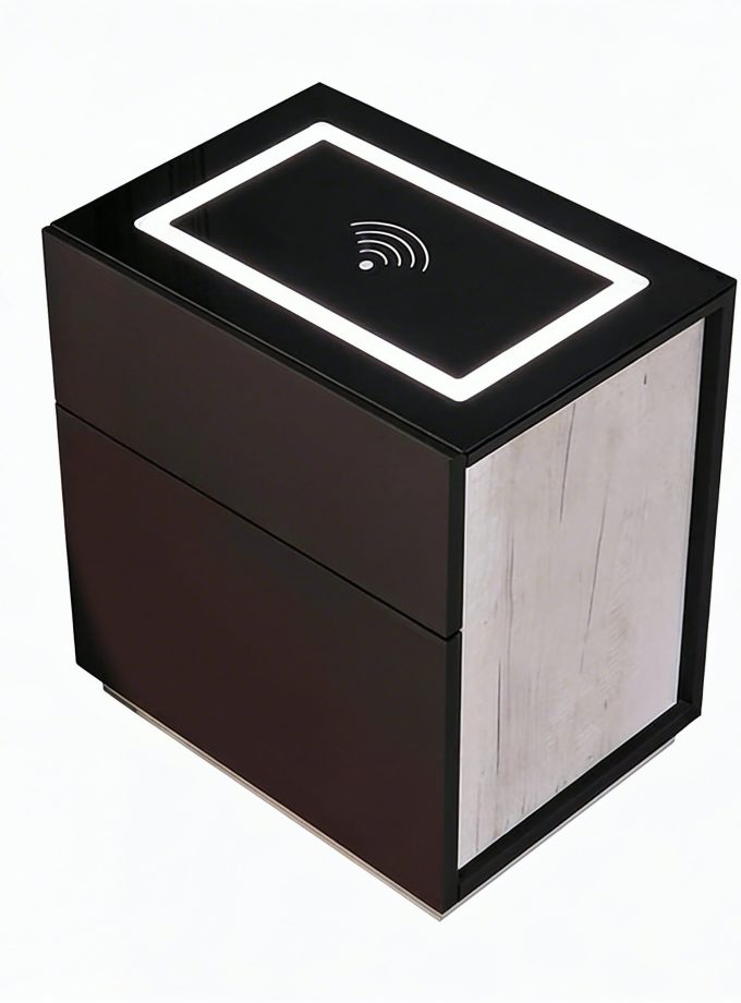 Mesa de Luz Loudes con Cargador Inalámbrico