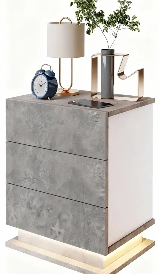 Mesa de Luz Mailly 3 Cajones