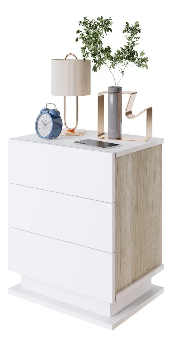 Mesa de Luz Mailly 3 Cajones